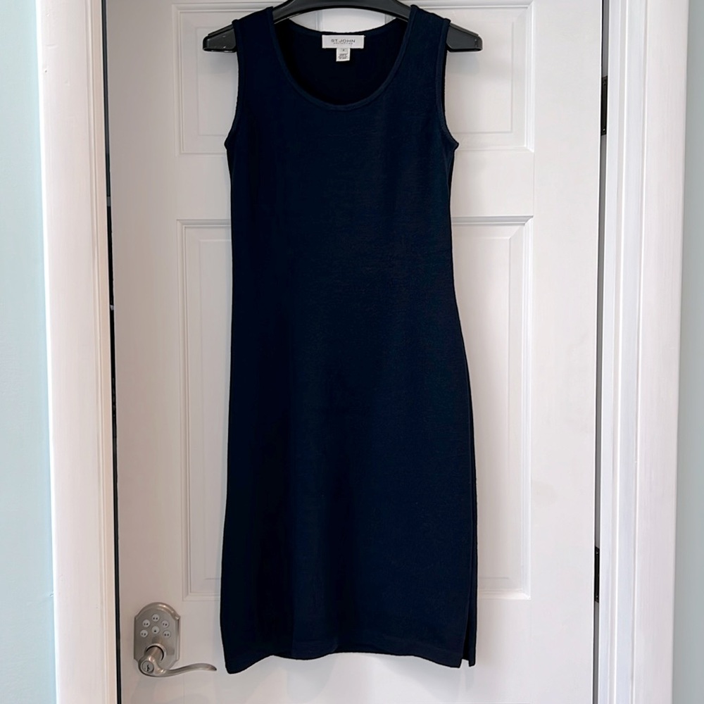 St John Navy dress size 2